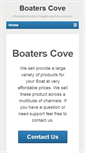Mobile Screenshot of boaterscove.com